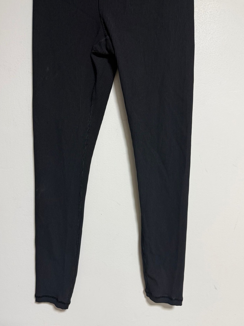 Athleta Elation Rib Tight Leggings Ribbed High Rise Black Size Small - Picture 5 of 9